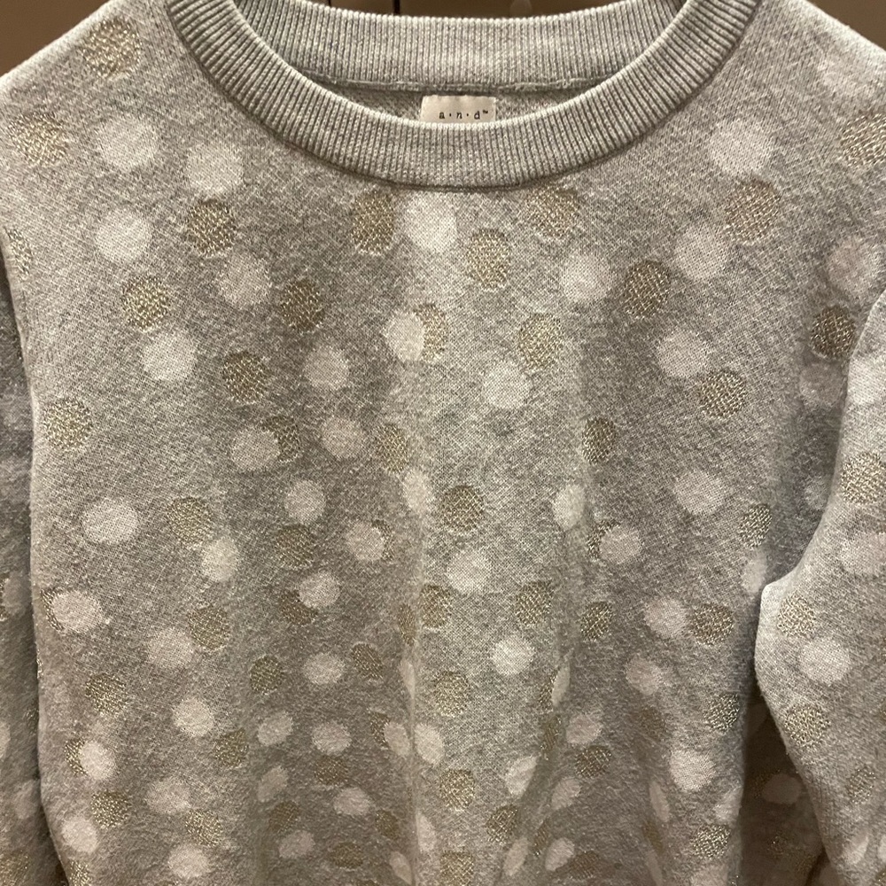 A New Day Polka Dot Sweater-Size XL